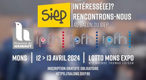 APPH EPSAH EPFH, Salon du Siep, 12 et 13 Avril 2024